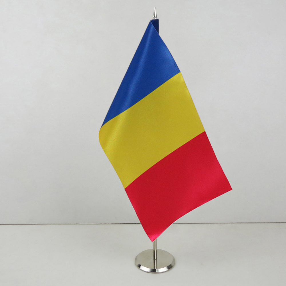 Флажок Республики Чад на металической подставке